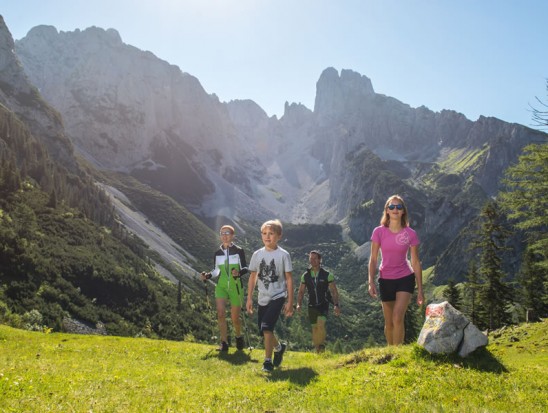 Sommerurlaub für Familien in der Urlaubsregion Annaberg, Dachstein-West