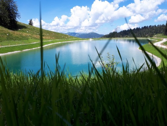 Bergsee mit tollen Ausblick in Annaberg-Lungötz